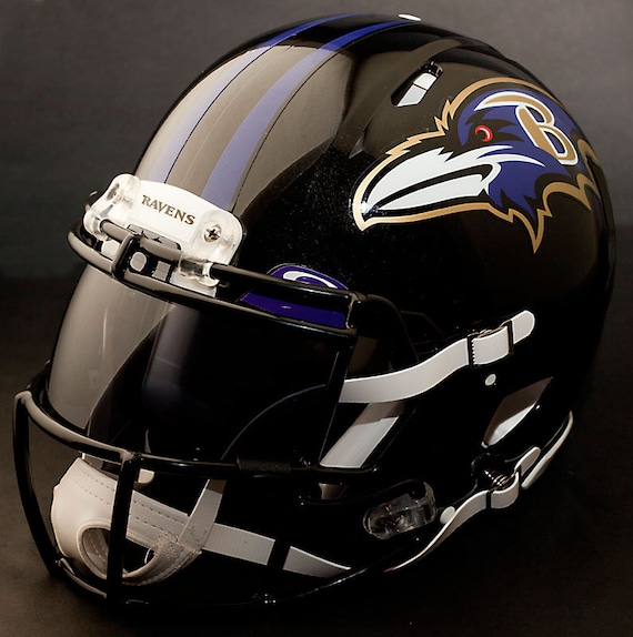 baltimore ravens football helmets Riddell SpeedFlex Authentic Helmet point chinstrap with Cam Jonathan Ogden 4 INSC Autographed