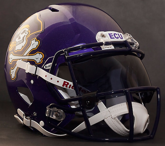 ecu youth football helmet East Carolina Pirates Riddell Speed Authentic scale display helmet is perfect for all football fans and great for autographs NCAA - East Carolina Pirates