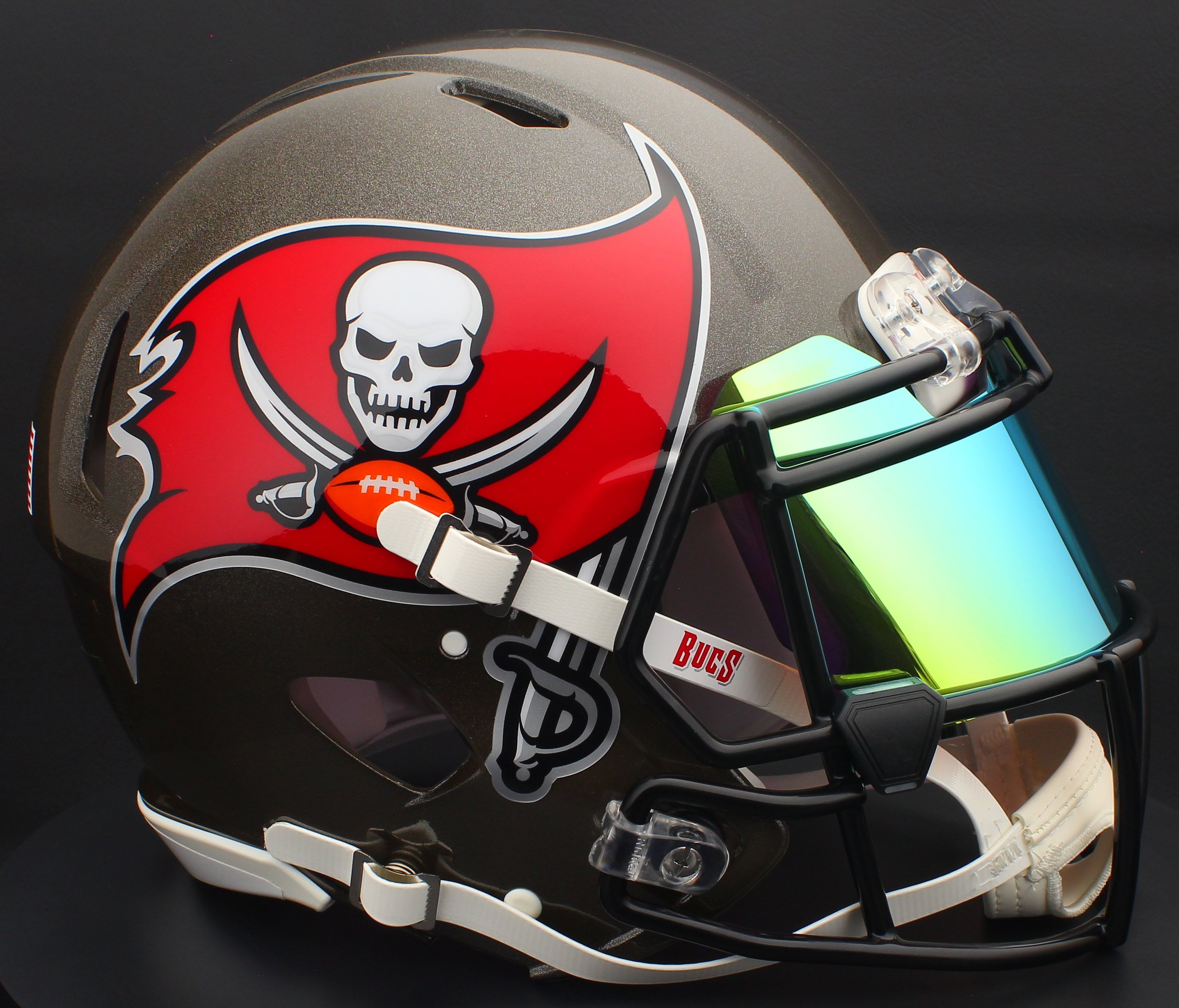 Tampa Bay Buccaneers NFL Riddell Speed Full Size Replica Football Helmet