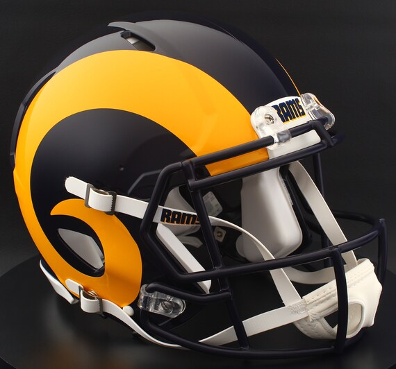 LOS ANGELES RAMS 1980-1999 Riddell Speed Authentic Throwback Football Helmet  - Etsy
