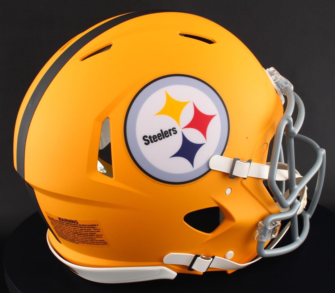 Pittsburgh Steelers Riddell Speed Full Size Authentic NFL Football ...