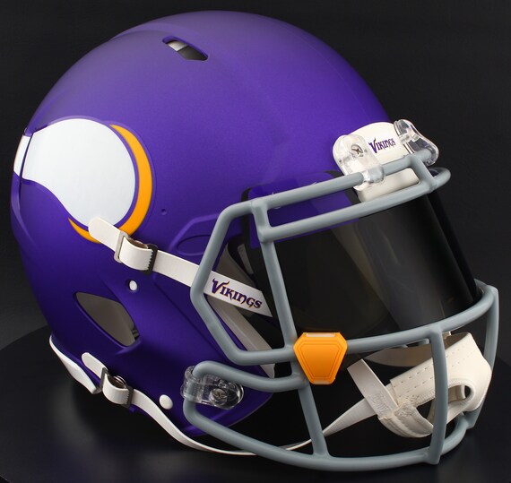 custom football helmets canada Build It YOUR Way! *CUSTOM* Minnesota Vikings NFL Riddell Speed Full Size  Replica Football Helmet