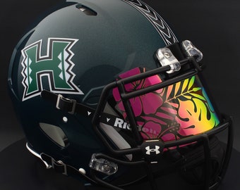 Hawaii Warriors NCAA Riddell Speed Full Size Replica Football Helmet