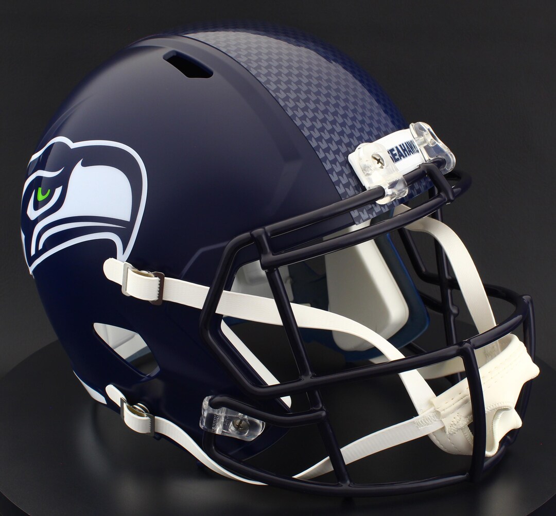 Seattle Seahawks Riddell Speed Full Size Replica NFL Football Helmet - Etsy