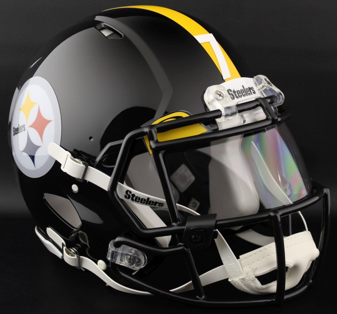 Pittsburgh Steelers NFL Riddell Speed Full Size Replica Football Helmet ...
