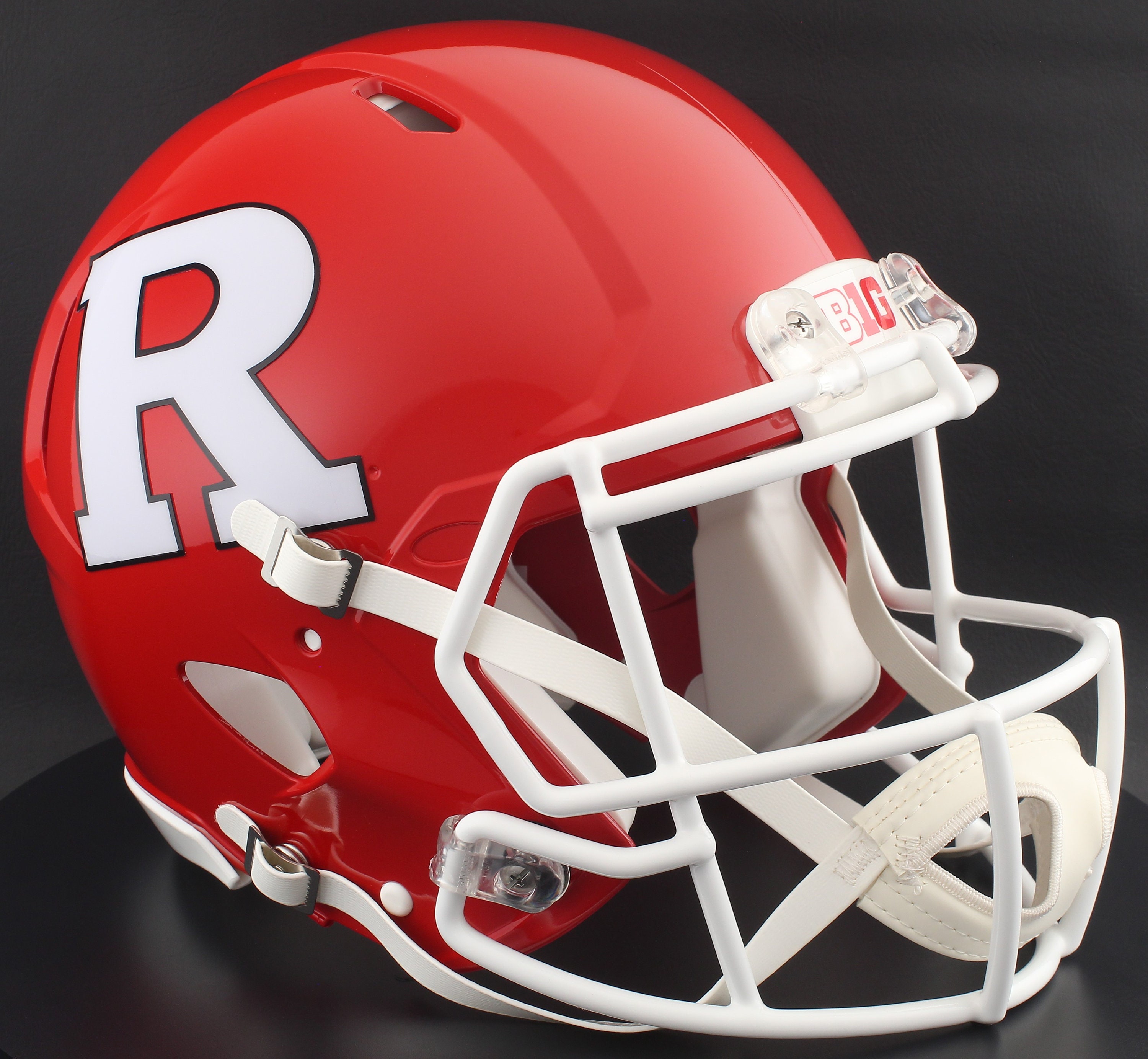 authentic rutgers football helmet Rutgers Scarlet Knights NCAA Riddell Speed Full Size Authentic Football  Helmet