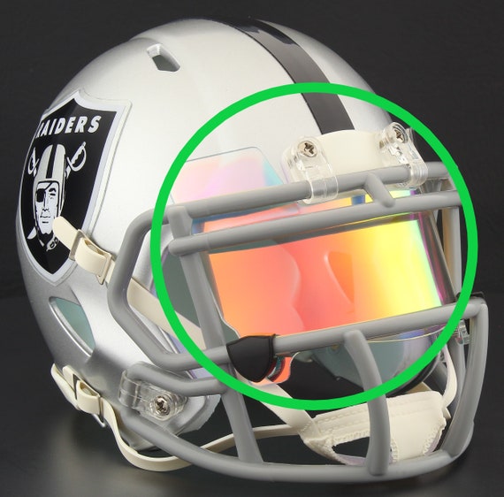 covid face shields for football helmets SLEEFS Visors Helmet - Clear Color Tinted Professional Football Visor - & Eye Shield - Fits Youth & Adult Full Face Shield