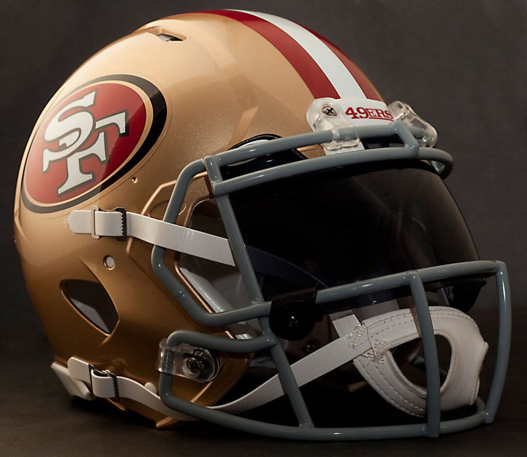 San Francisco 49ers NFL Riddell Speed Full Size Authentic Football ...