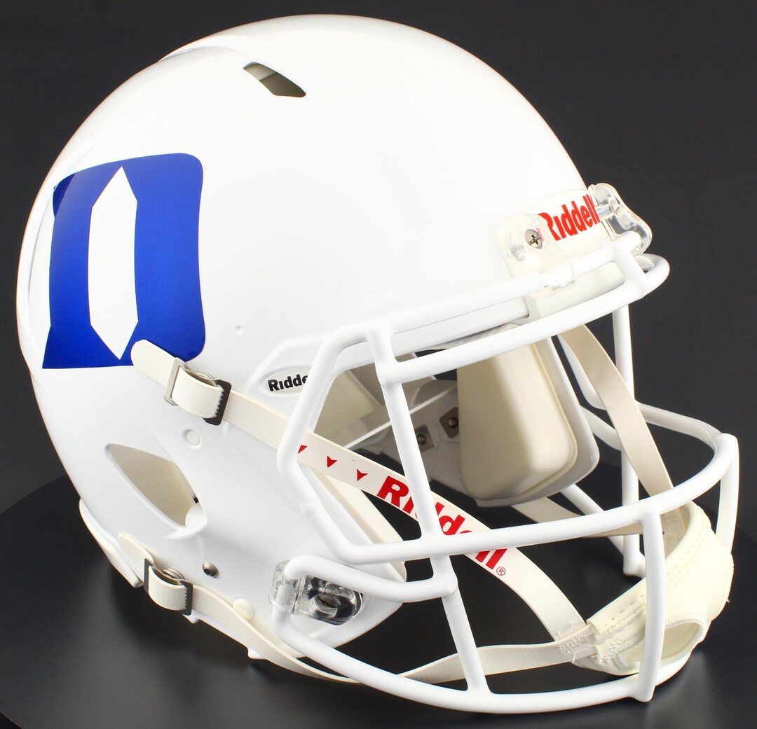 Duke Blue Devils Riddell Speed Full Size Authentic NCAA Football Helmet ...