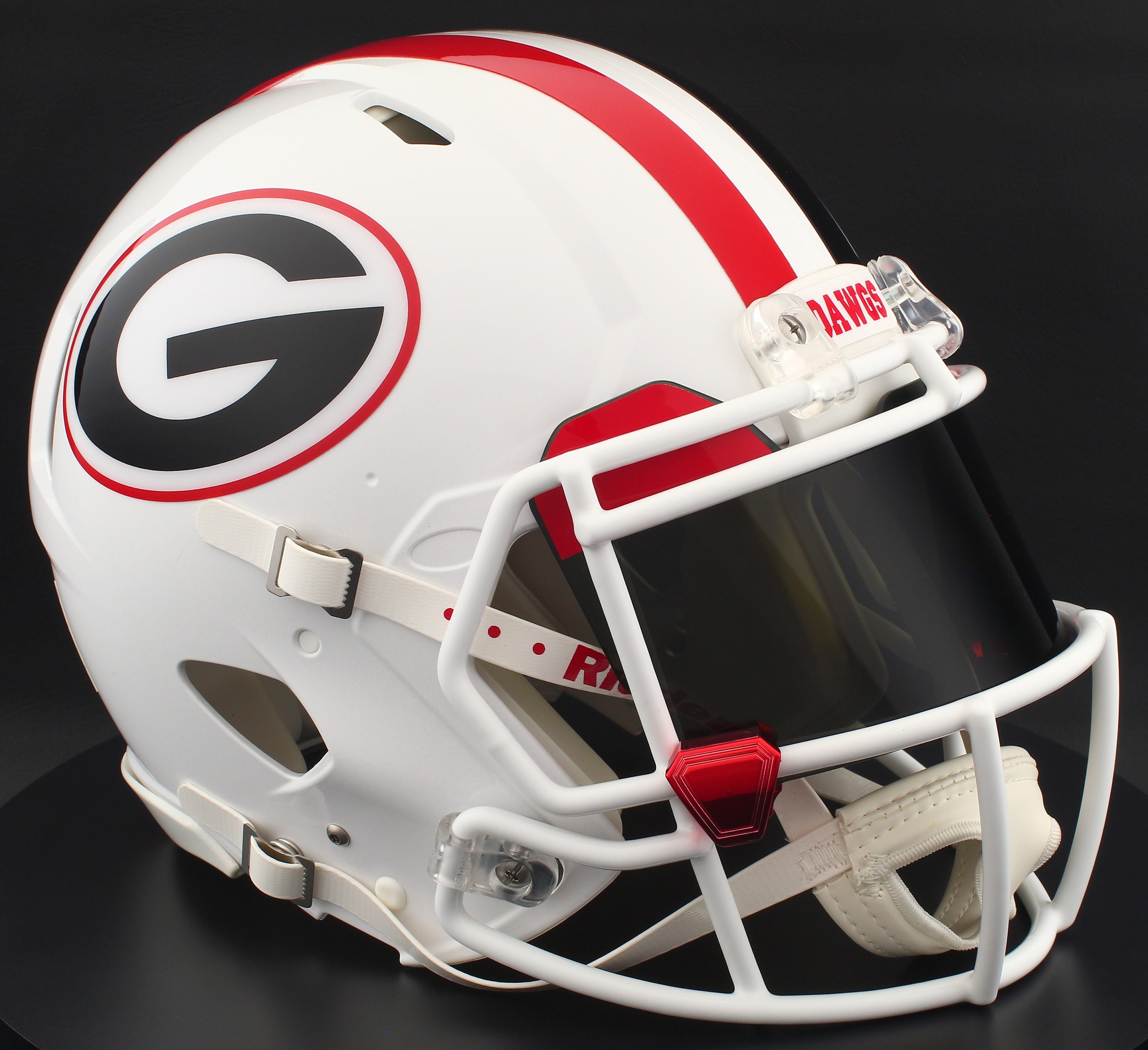 dawgs football helmet Georgia Bulldogs Riddell SpeedFlex the S2BD Terrell Davis Signed Georgia Bulldogs