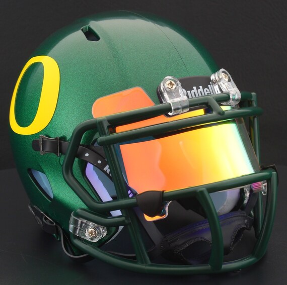 Oregon Ducks NCAA Riddell Speed Mini Football Helmet W/ Eye Shield Visor - Etsy Oregon Ducks NCAA Riddell Speed Mini Football Helmet W/ Eye Shield Visor - Etsy