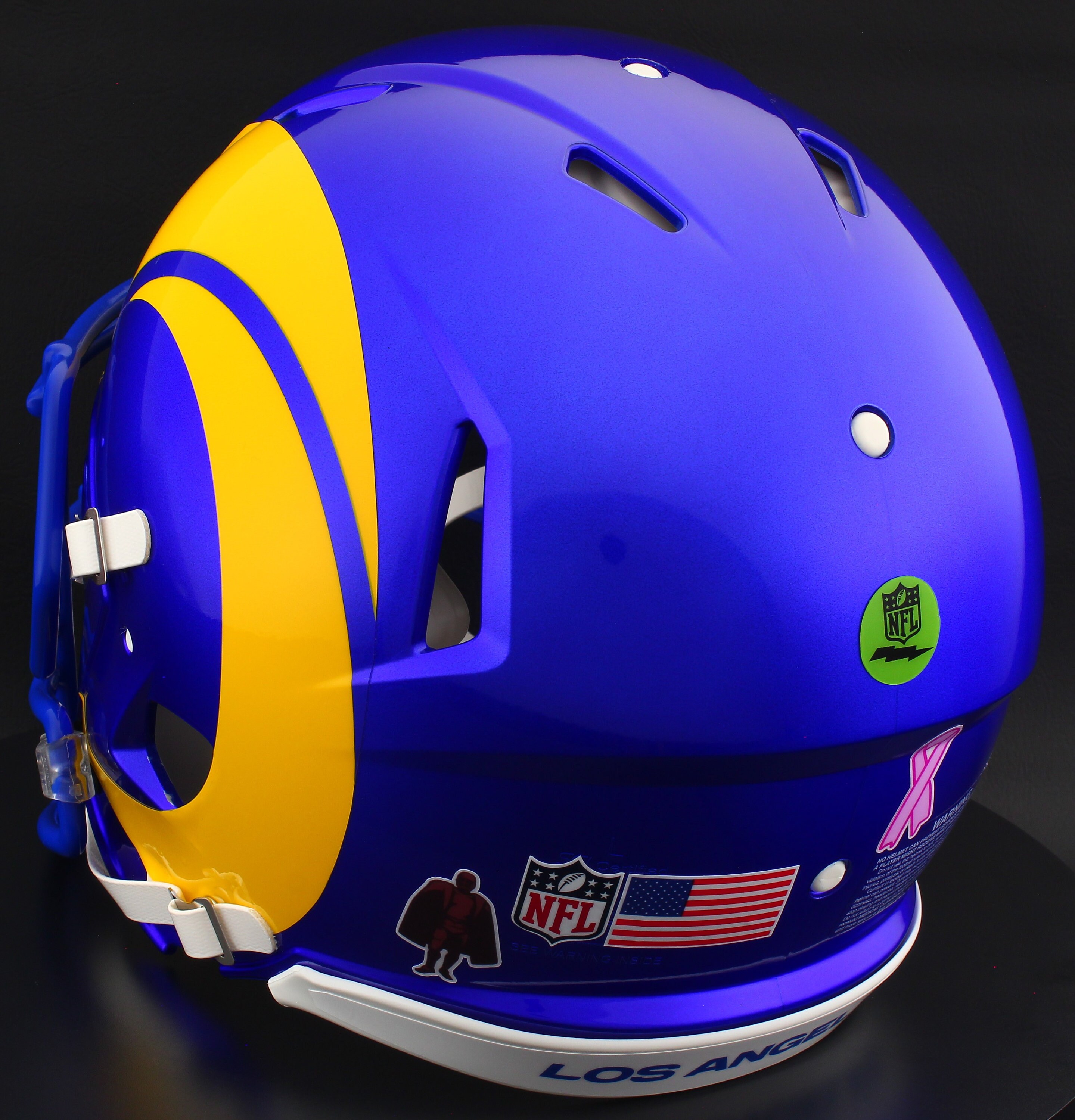 Los Angeles Rams Riddell Speed Mini Football Helmet - Official Collectible Display Helmet