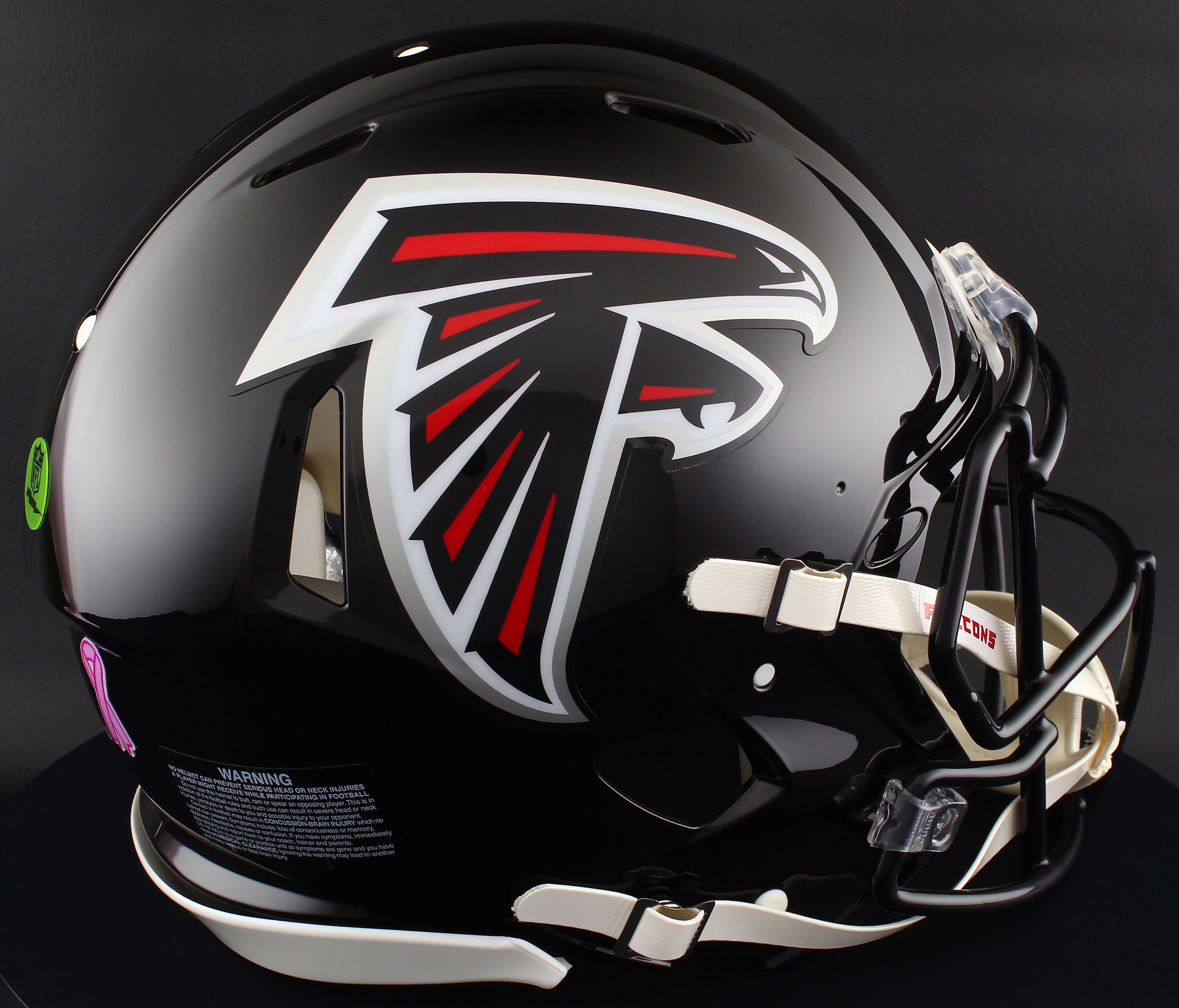 Atlanta Falcons Riddell Speed Full Size Authentic NFL Football Helmet ...
