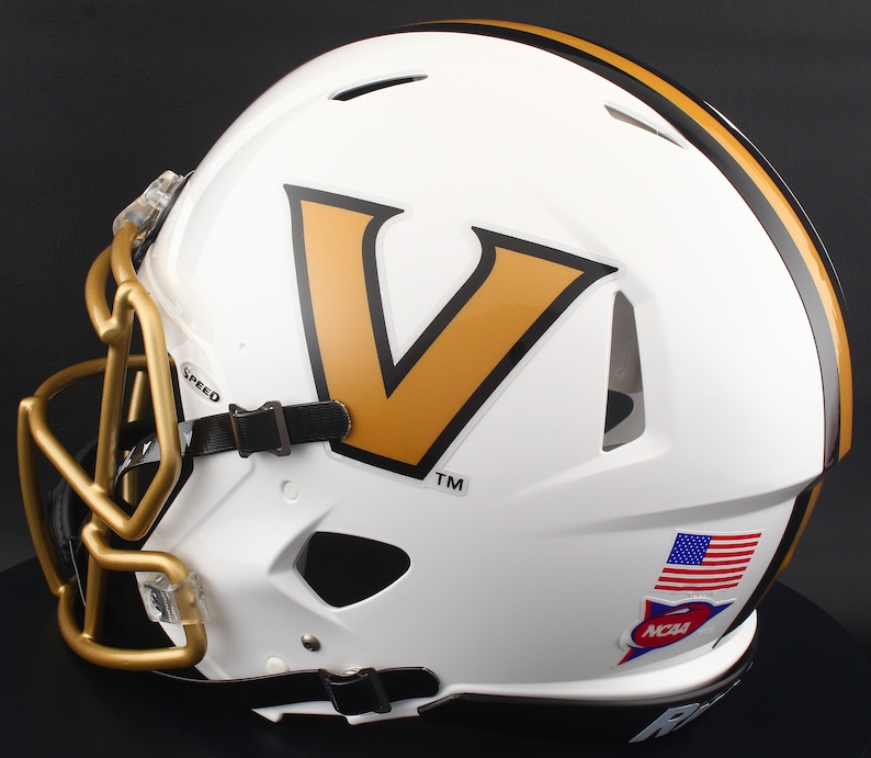 Riddell Vanderbilt Commodores Speed Replica Helmet - Thumbnail 3