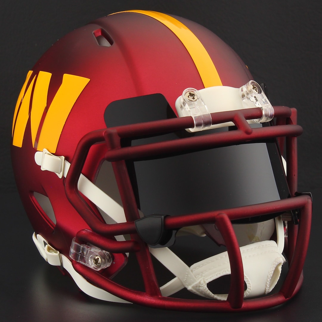 Washington Commanders NFL Riddell Speed Mini Football Helmet W/ EYE ...