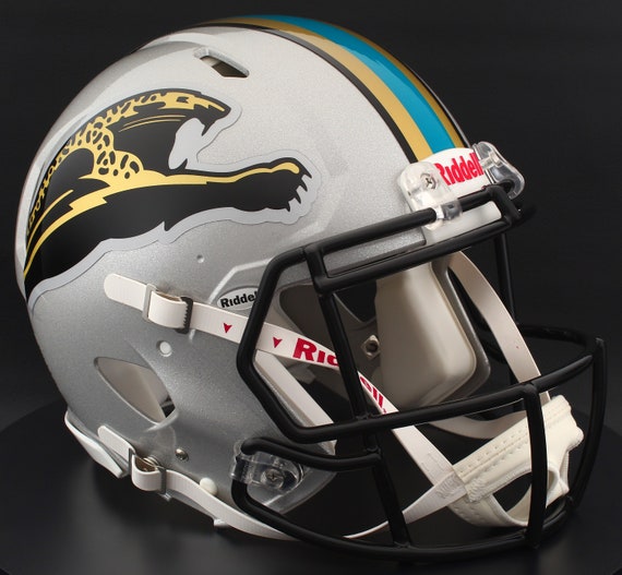 ②00's DEAD STOCK NFL RIDDELL MINI HELMET Jacksonville Jaguars Riddell Revolution Speed Mini Football