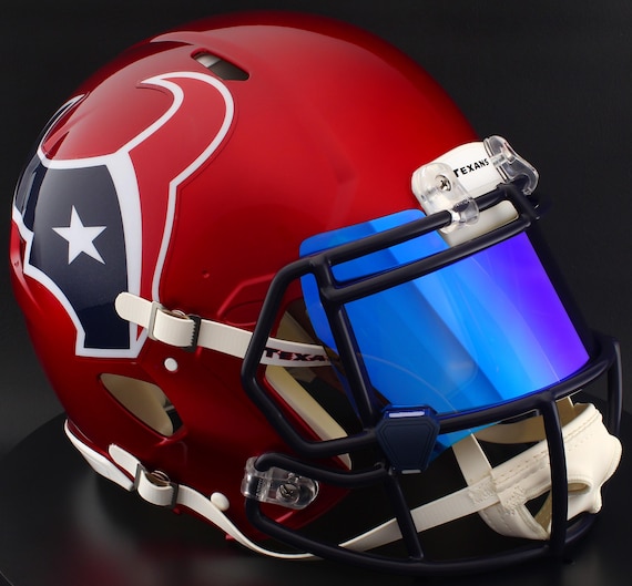 blue football helmet with visor Visor, Fits Adult & Large Youth Football Helmets, Metallic Bl – Cannon Sports please consult your league and coaches to confirm their permissibility before making a purchase Precision Clear Revo Blue 2.0