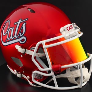Arizona Wildcats NCAA Riddell Speed Full Size Replica Football Helmet with Customizable Visor!