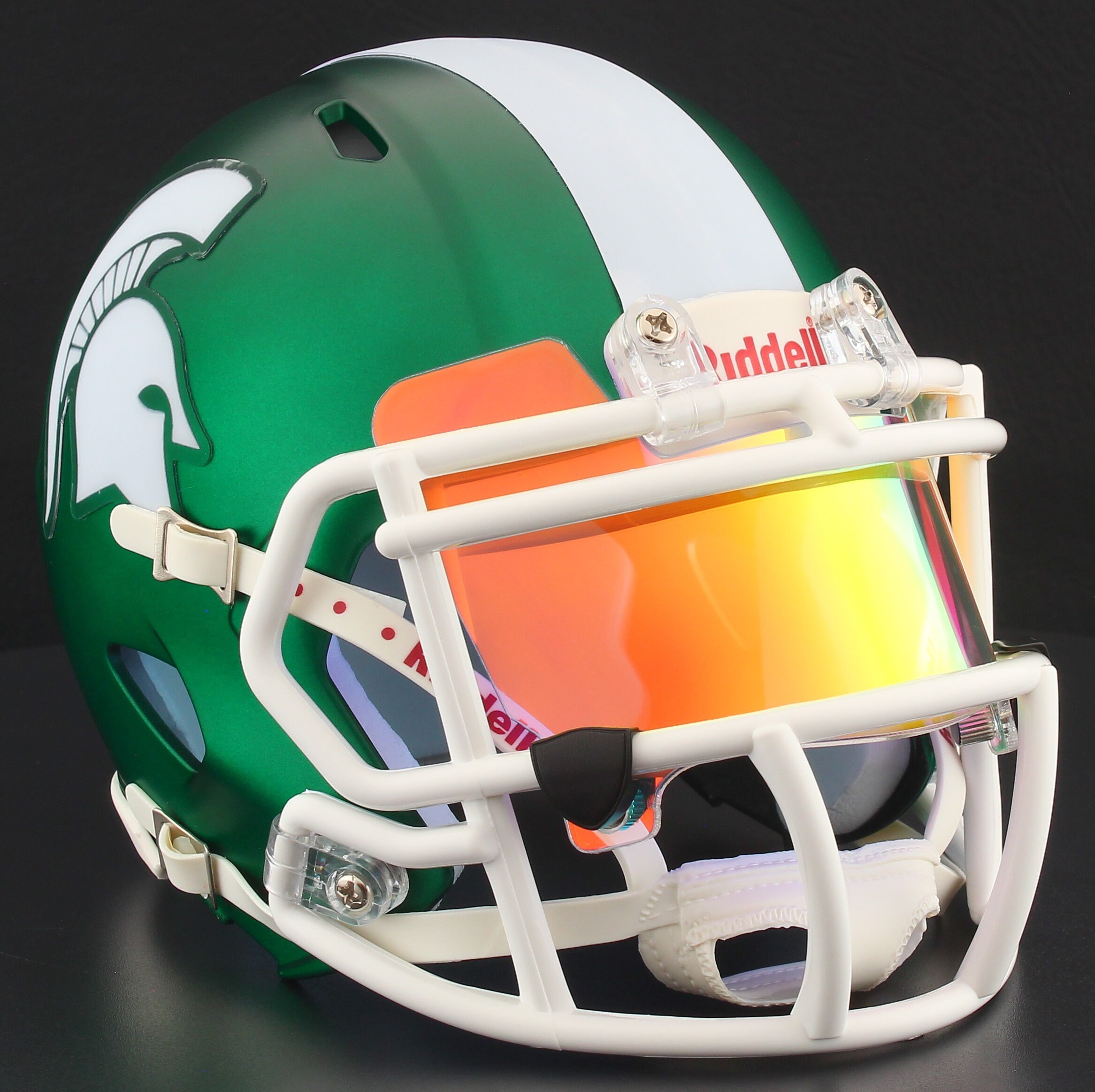 aerodynsmic football helmet VICIS ZERO2 Youth Elite Helmet, Protective Deformable Outer Shell From Pegasus Sports. SCHUTT F7 AIR YOUTH Night Vision Helmet Right Side Logo:C Logo