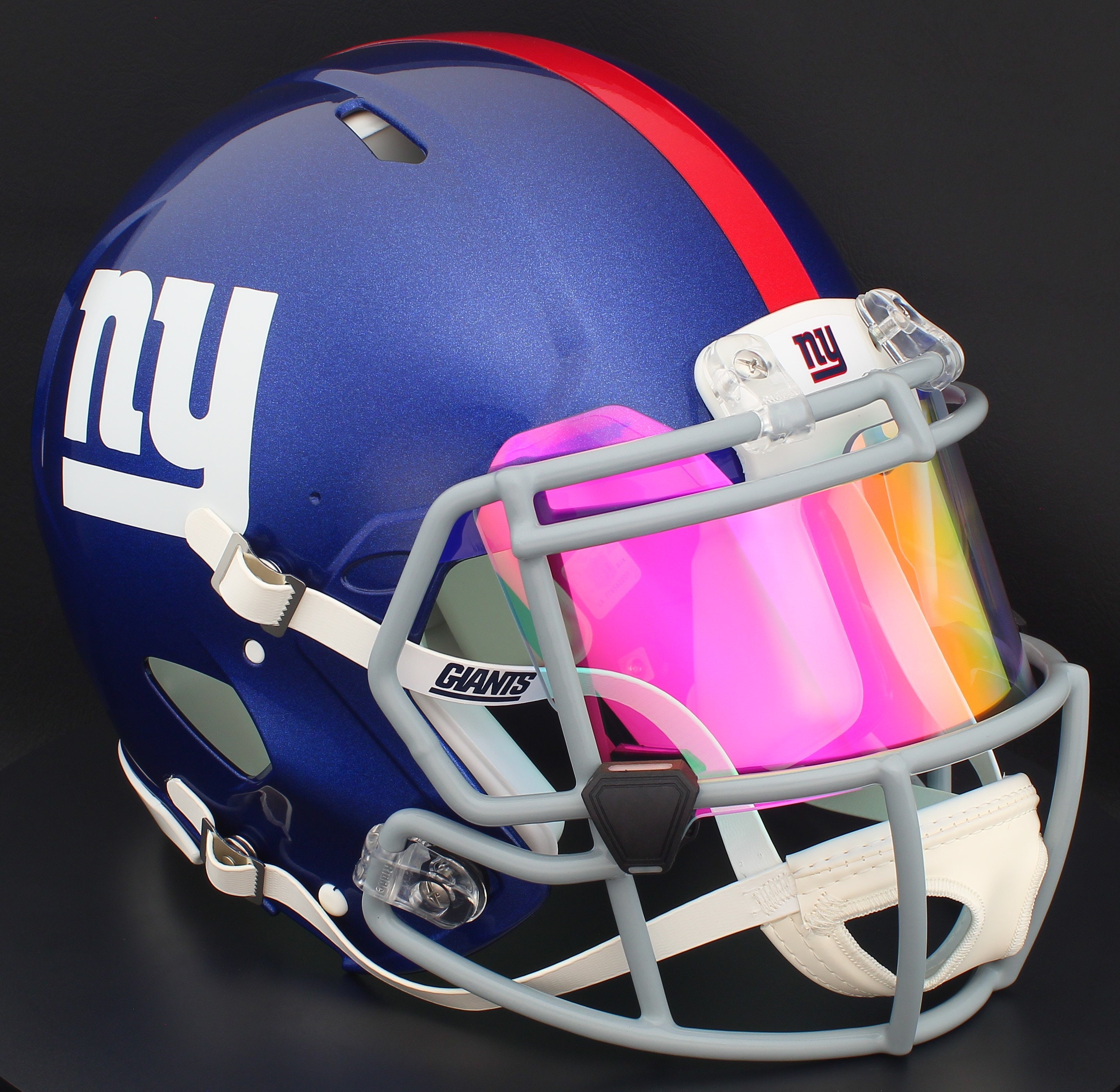 football helmet 1980 Vintage Original Riddell PAC44 WESTBROOKSPORTSCARDS have for any NFL fan. New York Giants Replica Speed