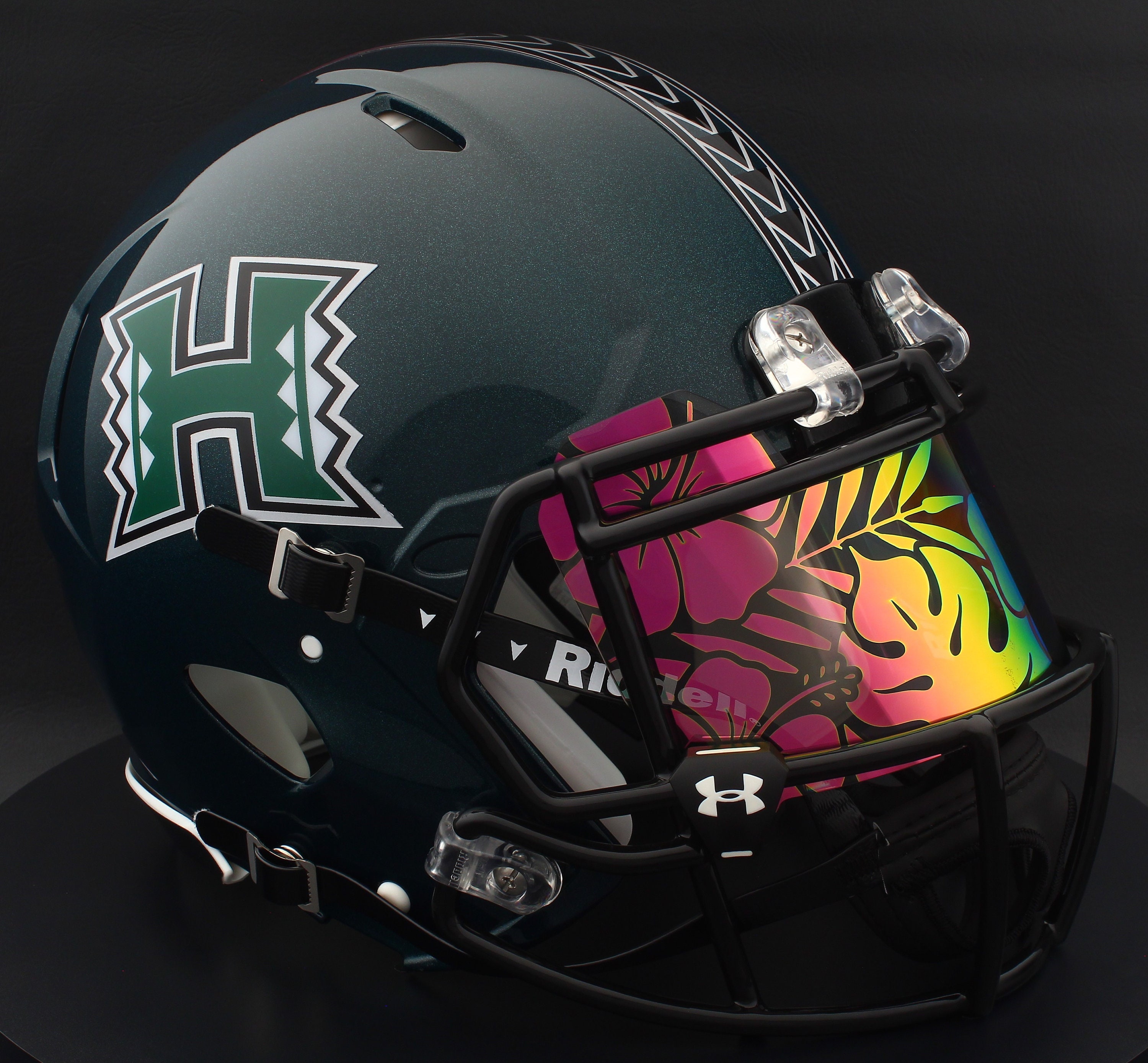 Hawaii Warriors NCAA Riddell Speed Full Size Authentic Football Helmet -  Etsy