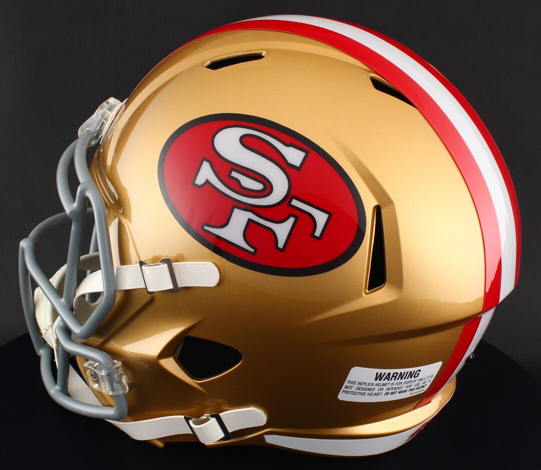 San Francisco 49ers Riddell Speed Full Size Replica Throwback NFL ...