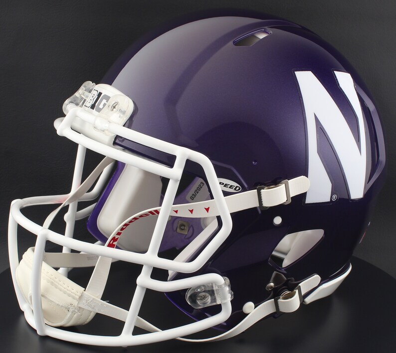 Riddell Northwestern Wildcats Speed Helmet