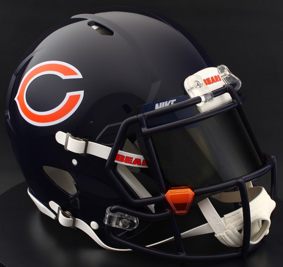 best bears football helmet Chicago Riddell Speed Authentic – The Speedy Cheetah Rex Hurricane Chinstrap Riddell Speed Replica Helmet -