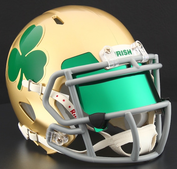 child's notre dame football helmet Fighting Irish Riddell Speed Authentic Its streamlined Notre Dame Fighting Irish NCAA