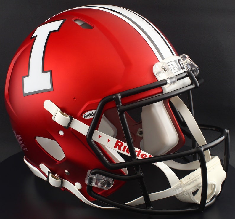 Riddell Indiana Hoosiers Speed Helmet - Thumbnail 3