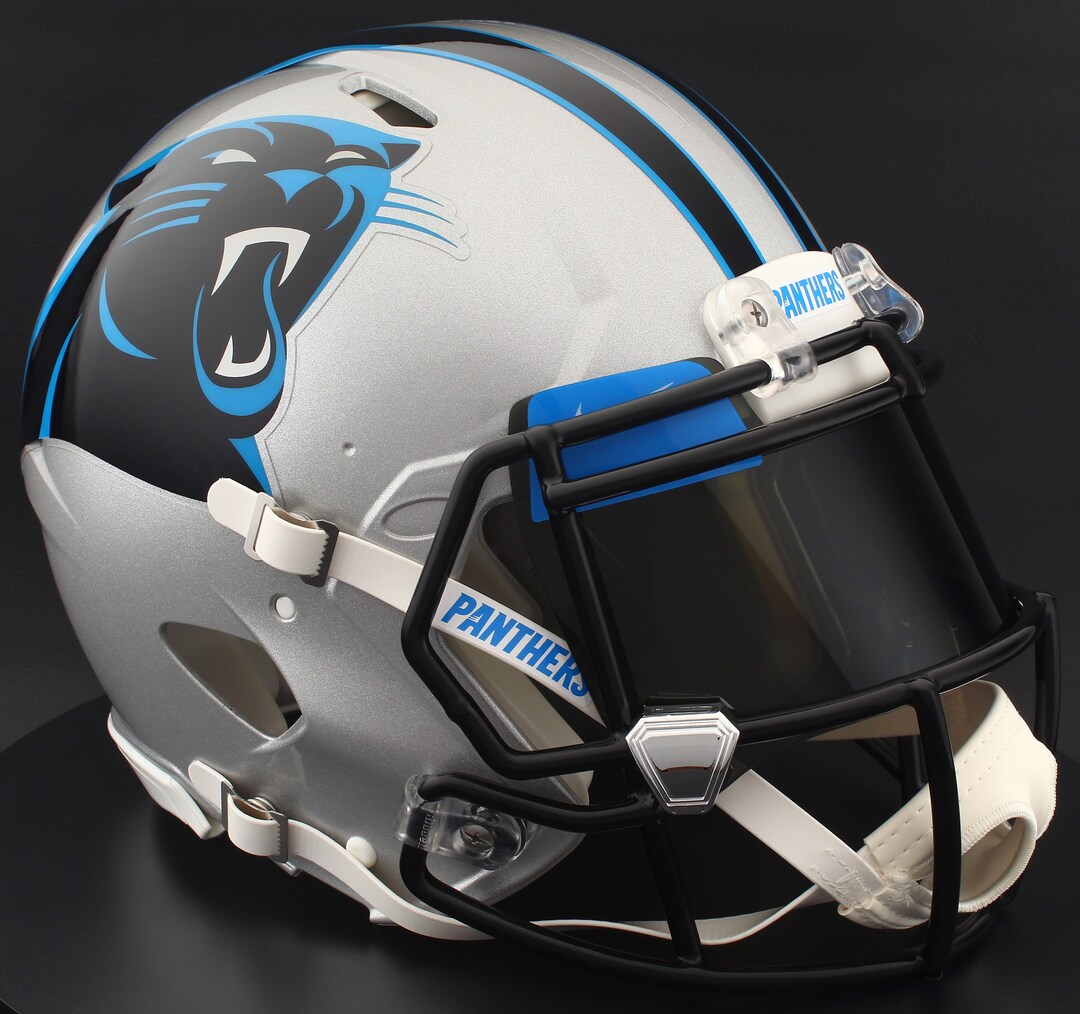 Build It YOUR Way! *CUSTOM* Carolina Panthers NFL Riddell Speed Full ...