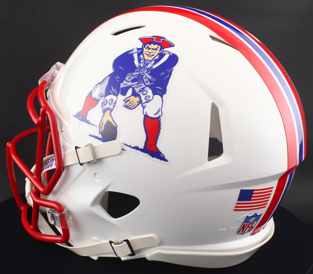 NEW ENGLAND PATRIOTS 1990-1992 Riddell Speed Authentic Throwback ...