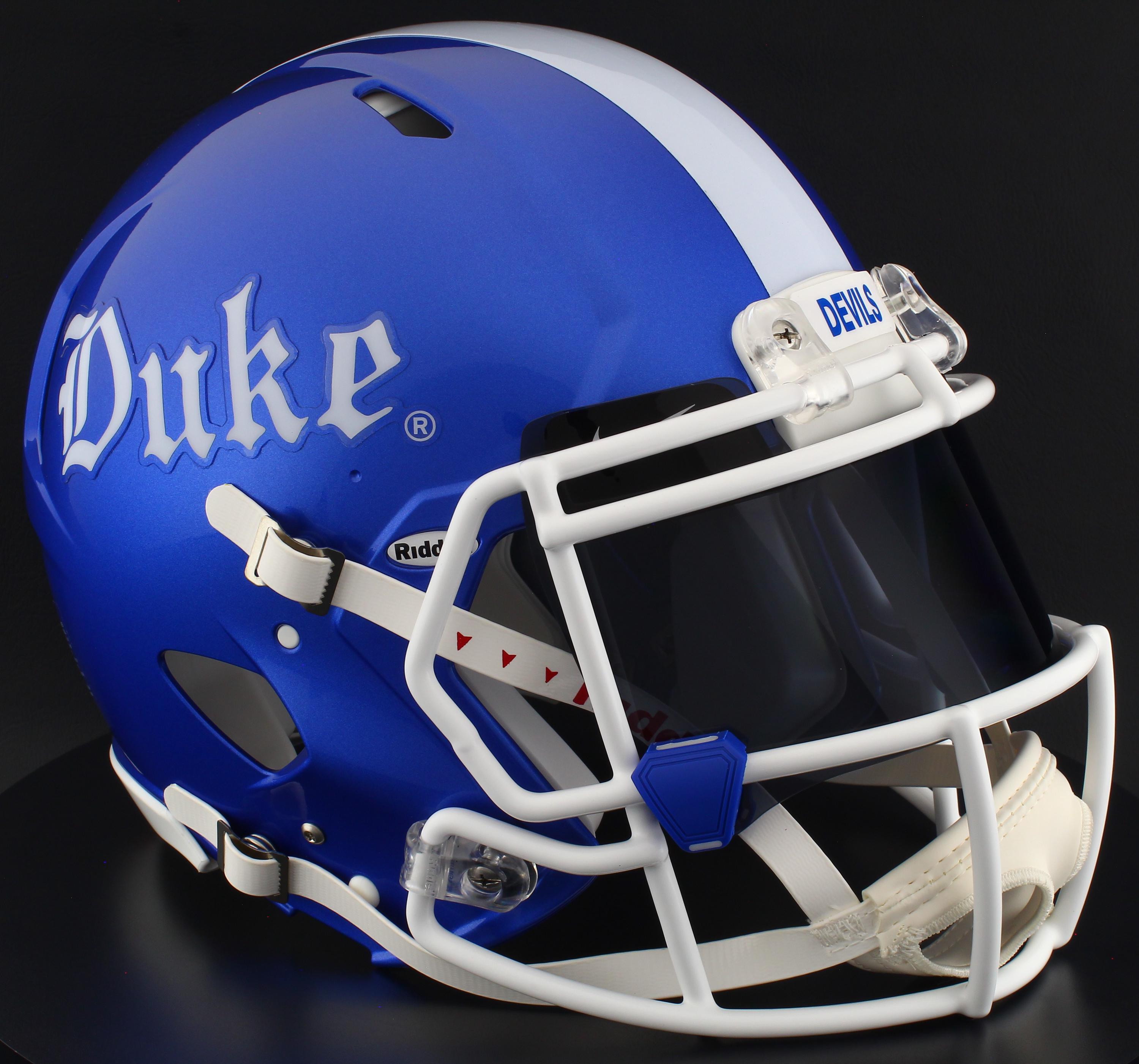 duke football helmet Blue Devils White Mini Speed scale display helmet is perfect for all football fans and great for autographs 8 Duke Blue Devils ideas
