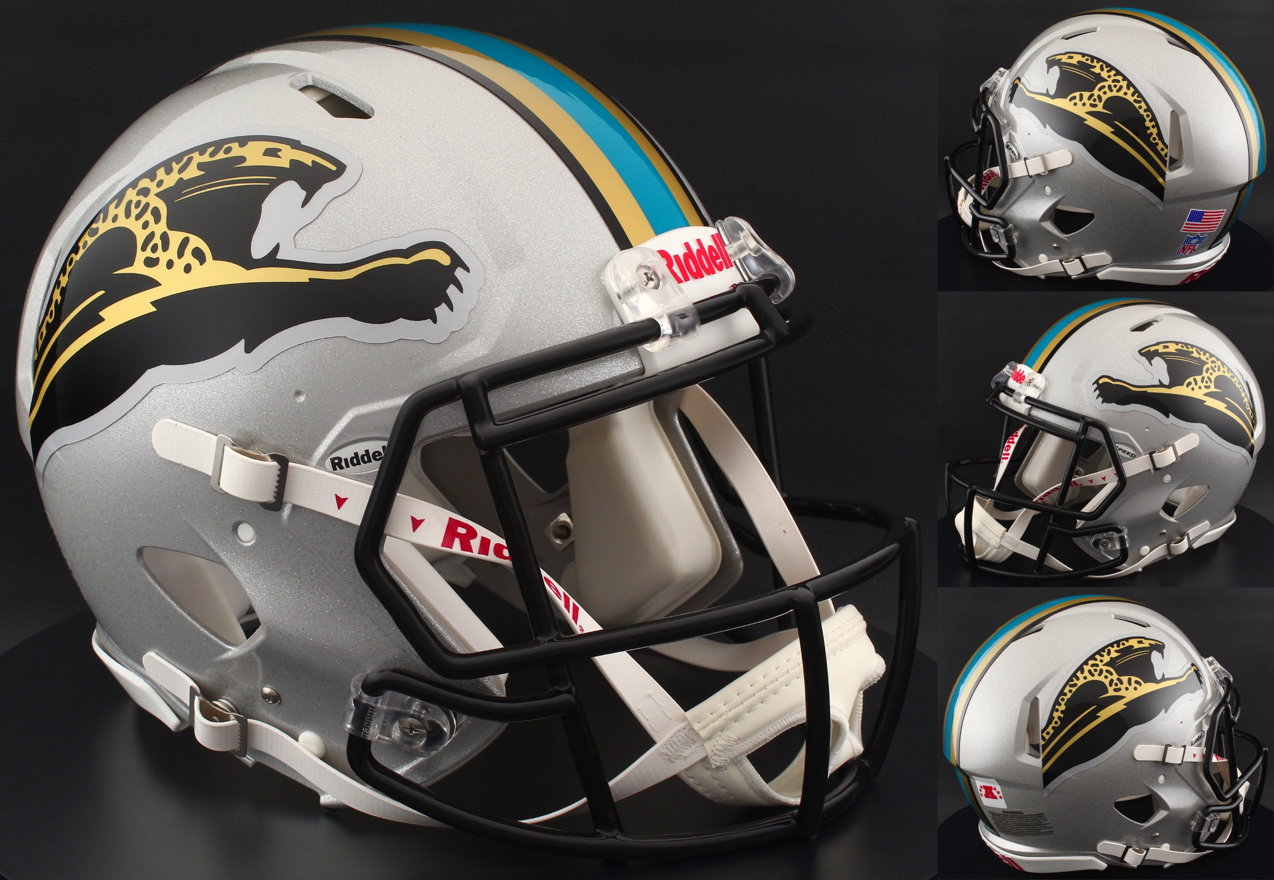 JACKSONVILLE JAGUARS 1995 Prototype NFL Riddell Speed Full