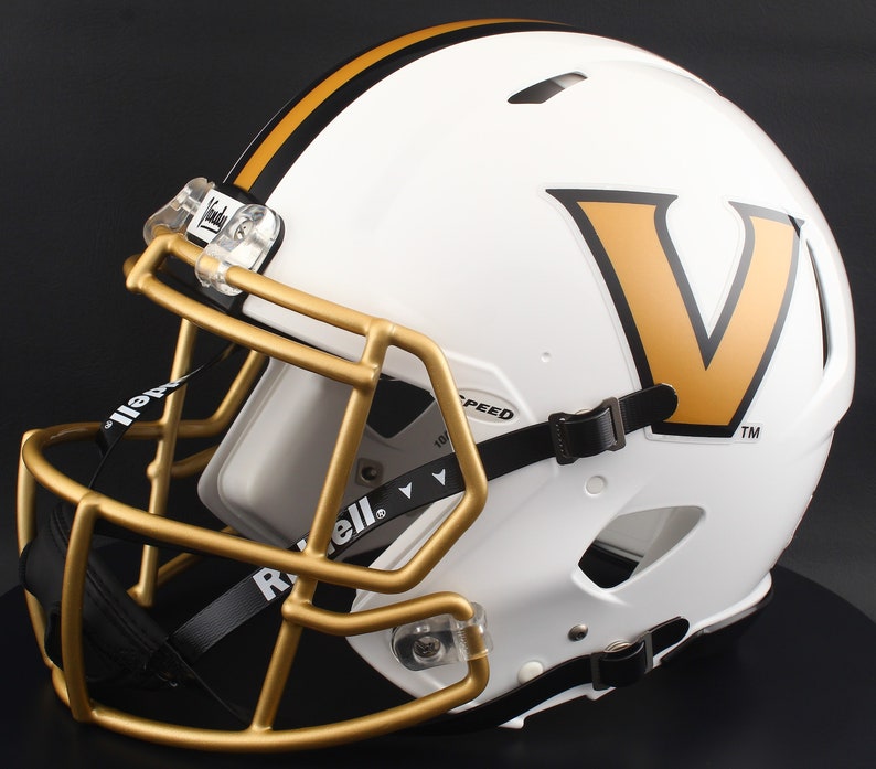 Riddell Vanderbilt Commodores Speed Replica Helmet - Thumbnail 4