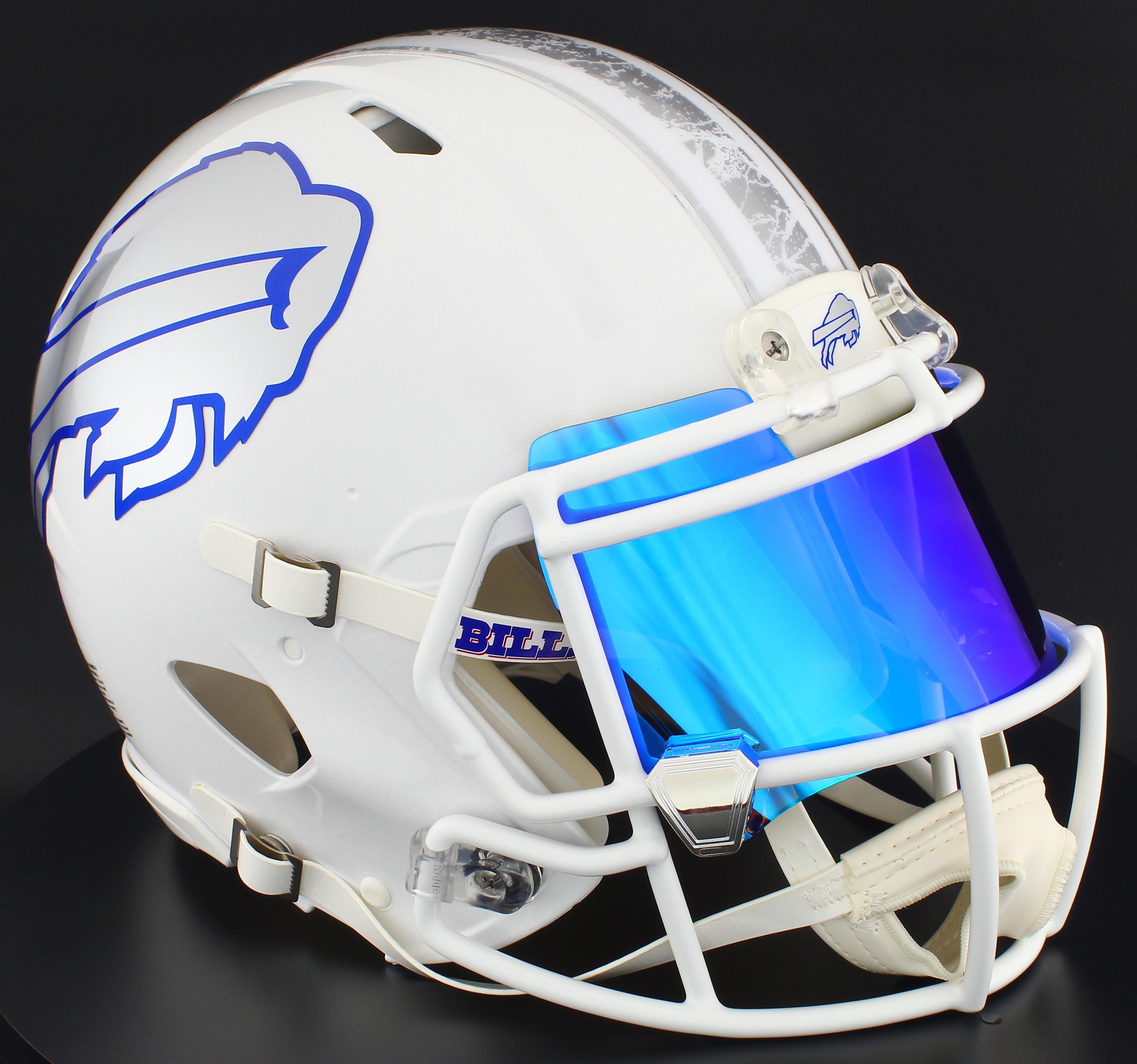 blue football helmet with white number 18 Kentucky Wildcats Replica Speed and official paint and decals Mississippi (Ole Miss) Rebels Speed