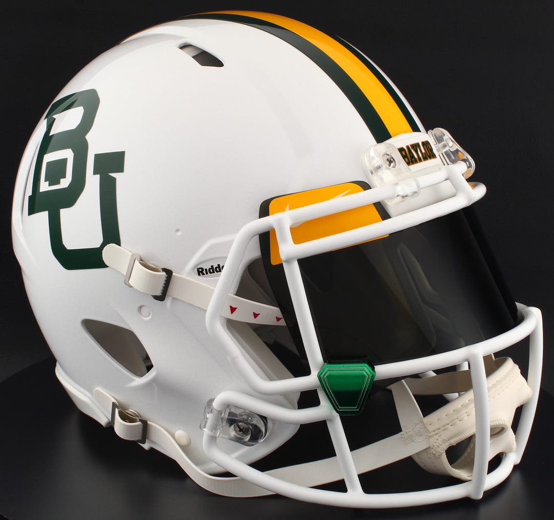 baylor football helmet area code numbers Baylor Bears NCAA Riddell Speed Full Size Replica Football Helmet With  Customizable Visor!