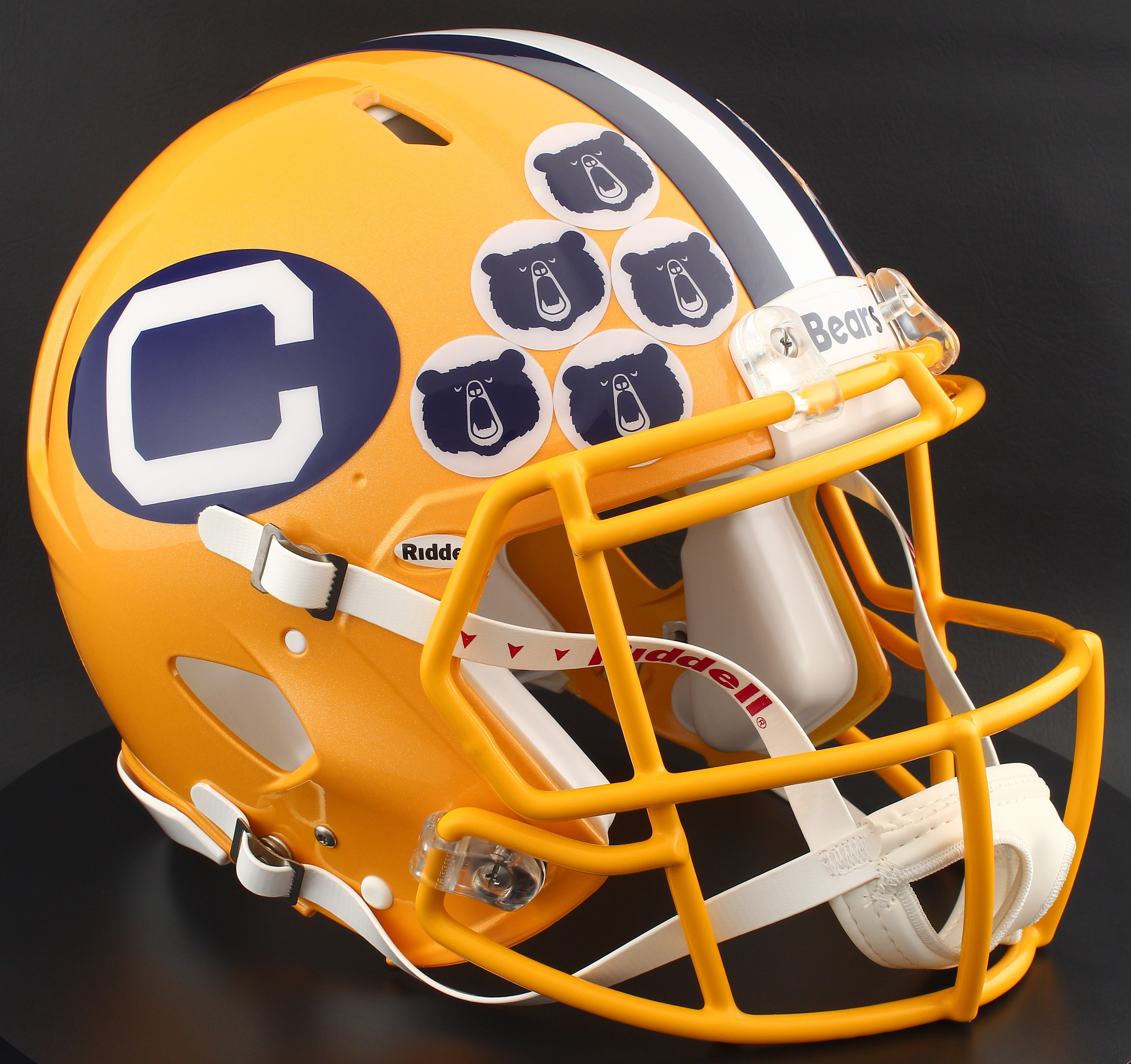 cal football helmets California Cal Golden Bears NCAA Riddell Speed Full Size Authentic Football  Helmet