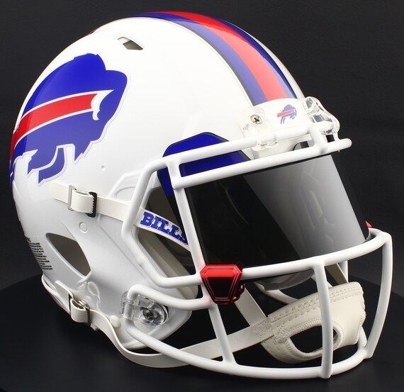 custom replica football helmets Build It YOUR Way! *CUSTOM* Buffalo Bills NFL Riddell Speed Full Size Replica  Football Helmet