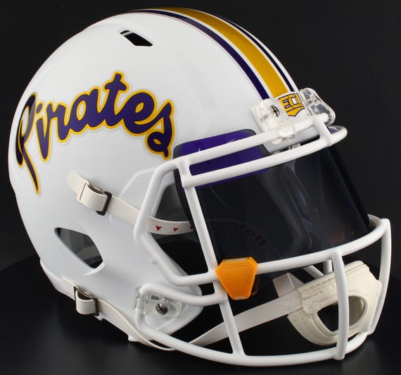 East Carolina Pirates NCAA Riddell Speed Full Size Replica Football Helmet  With Customizable Visor! - Etsy Israel