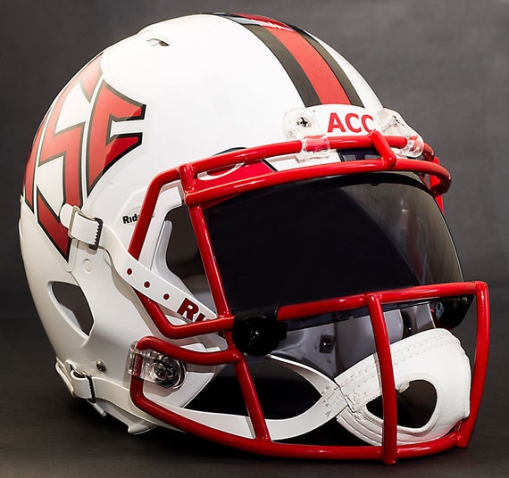 North Carolina State Wolfpack NCAA Riddell Speed Full Size Replica Football  Helmet - Etsy