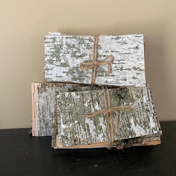 Birch Bark Paper - Etsy