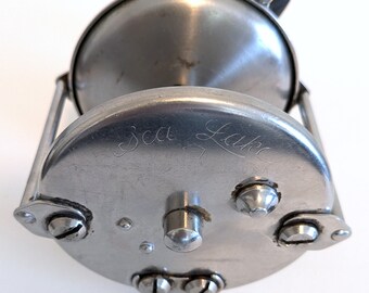 Moulinet Zebco 22 Super Reel 1953 - Collection Complète Avec Boîte Et Papiers - Tulsa USA