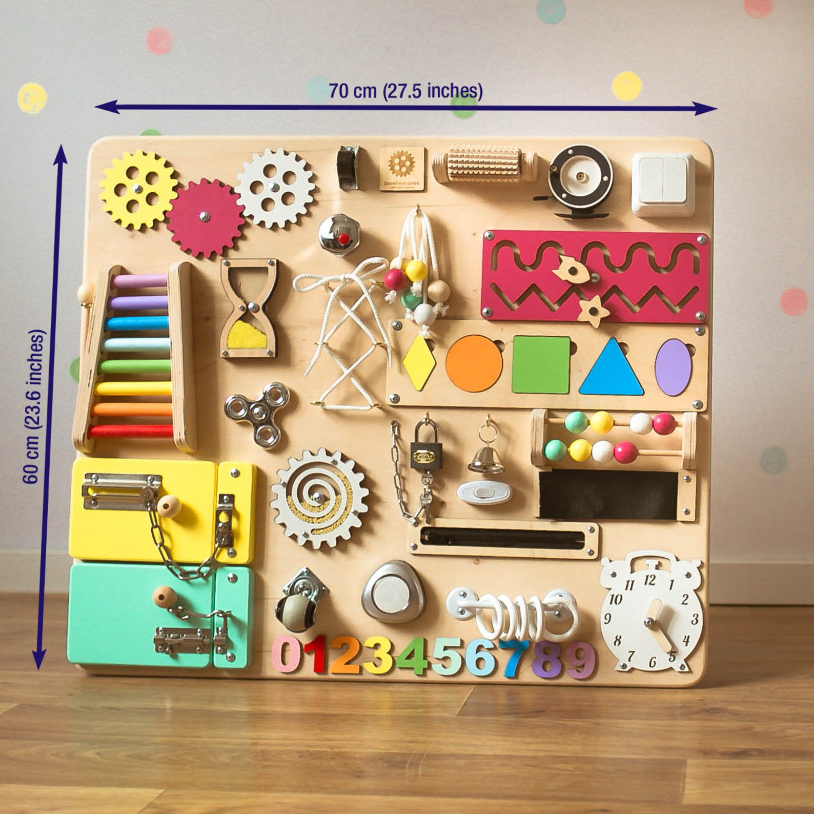 Large Busy Board, Sensory Panel, Montessori Board, Busy Board, Toddler ...