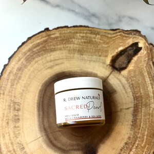 Sacred Pearl Yoni Balm, Natural Balm for Intimate Hygiene with Sea Moss and Cranberry image 4