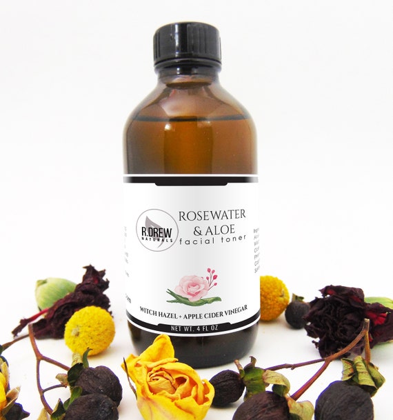 apple cider vinegar with rose water for skin