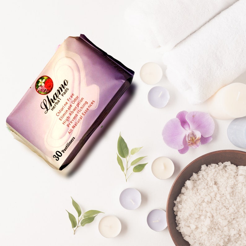 Herbal Panty Liners Herbal Pad Natural Herbal Essence Light Etsy