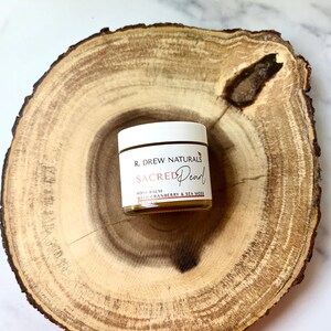 Sacred Pearl Yoni Balm, Natural Balm for Intimate Hygiene with Sea Moss and Cranberry image 5