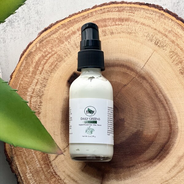Green Tea Lotion Etsy