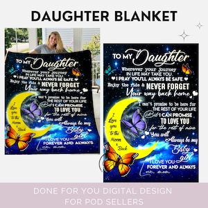 Digital Download Blanket Design For POD Instant Download Blanket Design Sublimation-Ready Blanket Design Done For You Blanket DesignTemplate